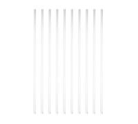 COHEALI 10pcs Tiges D'agitation en Verre pour Expérience, Bâtonnets Mélangeurs Arrondis Extrémités Polies, Résistants à Haute Température pour Extraction et Physique Réutilisable