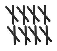 COHEALI 12 Bâtonnets de Ponçage Noir Double Face pour Modélisme, Outil de Polissage Artisanal en Éponge Abrasive, 12 Pièces Résistantes pour Maquettes en Plastique
