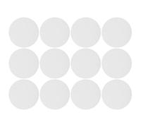 COHEALI 12 Pièces Diffuseur D'abat-Jour Rond en PC Blanc Anti-éblouissement pour Spot Encastré LED, Distribution Uniforme de Lumière, Photographie Lecture