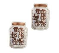 COHEALI 12 Pièces Houppette à Maquillage Visage Mini, Poudre Cosmétique en Latex Hydrophile, Usage Sec et Humide, Lavable, Marron, en Sachet, pour Fond de Teint et Correcteur