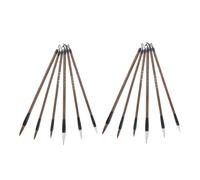 COHEALI 12 Pièces Lot de Pinceaux de Calligraphie Chinoise pour Débutants et Professionnels Variées pour Peinture et Écriture pour École Maison et Atelier Art