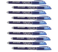 COHEALI 12 pièces Lot de Stylos Effaçables Bleus Encre Gel Rapide Séchage pour Étudiants et Bureau Écriture Précise sans Tache Fournitures Scolaires Légères et Pratiques