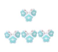 COHEALI 12 Pièces Paquet Présent pour Bouquet de Fleurs Fête des Mères, Lot de 3 Paquet Portables en Papier Bleu Ti Xiao Ni, Format Moyen, Pliable et Multifonction, Récipient pour