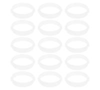 COHEALI 15 Pièces Accessoire pour Cage à Hamster, Accessoire pour Cage à Souris, Raccord de Tunnel pour Hamster en Plastique Blanc, Assemblage Flexible, Compatible Cochon D’Inde et