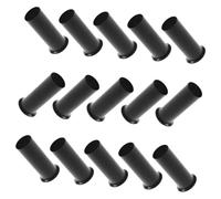 COHEALI 15 pièces Cache Douille Métal pour Suspension Luminaire Plafonnier Accessoires Socle Lampe pour Éclairage Suspendu Douilles Résistantes Noir