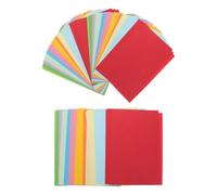 COHEALI 150 Feuilles Papier Coloré Multipurpose Résistant Déchirure Couleurs Vives pour Photocopie et Impression, pour Travaux Manuels et Usage en Classe, Lot