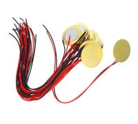 COHEALI 15pcs Disques Piézoélectriques pour Capteur Acoustique Guitare et Batterie, Éléments en Laiton, Fréquence Résonante 1,8 Khz, Accessoire pour Musiciens