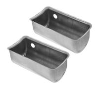 COHEALI 2 Boîtiers de Protection pour Condensateur de Compresseur d'Air Boîtier en Acier Trous Isolateur de Sécurité Antibruit Compatible Compresseurs sans Huile Accessoire Silencieux