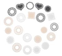 COHEALI 2 Paquet de Papier à Scrapbooking en Dentelle Soi-même Papier Décoratif pour Fond de Carnet pour Cartes Postales