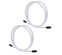 COHEALI 2 Pièces Outil de Fabrication de Savonnette Réglable en Métal pour Procédé à Froid Crochet Flexible Blanc, Fournitures Professionnelles et DIY pour Moules Jusqu'à 18 Pouces