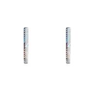 COHEALI 2 Pièces Peigne de Coiffure Professionnel ABS Nano, Longueur Pro, | Salon de Coiffure, Dents Larges et Fines, Évite de Gratter le Cuir Chevelu, Usage Barbier
