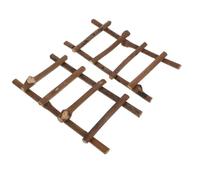 COHEALI 2 Pièces Petit Meuble matériau de rotin Ornement Miniature Coffee