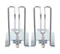 COHEALI 2 Pièces Pinces À Billets Métal Pour Caisse Enregistreuse Accessoire Remplacement Clip Plateau Tiroir-Caisse Pour Organisation Argent Au Travail