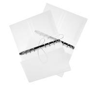 COHEALI 2 Pièces Protège Cahier Transparent en Pp avec 6 Anneaux, Couverture de Classeur Moderne et Professionnelle, Insertion Facile des Pages pour Bureau et Maison