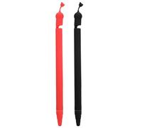 COHEALI 2 Pièces Protège-Crayon Cartoon Silicone pour Stylet de première génération Lot de Manchons Anti-Perte Confortables et Durables Noir et Rouge