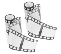 COHEALI 2 Rouleaux Ruban Adhésif Décoratif Filmstrip Garçon et Filles, 2 | Papier, Coupe Facile, Détails Nets, Retrait Simple, pour Feuilles et Enveloppes, Bureau et Loisirs Créatifs