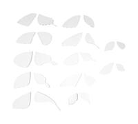 COHEALI 24 Pièces Moule en Plastique pour DIY Bijoux Bord sans Bavure et Traçage Direct, pour Créations en Velours et Décorations Festives