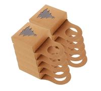 COHEALI 25pièces Coffret Cadeau Pour Vin Et Bière Boîte De Rangement Papier Kraft Pour Mariage Ou Anniversaire Boîte Emballage Vintage Pour Bouteilles