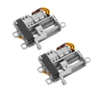 COHEALI 2pièces Moteur de Levage de Précision à Glissière Métallique avec Vis Moteur à Micro pour Équipement de Mesure et Science DIY
