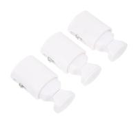 COHEALI 3 Pièces Crochets Porte-serviettes pour Radiateur en Plastique Blanc, Forme Unique et Chic, Aide à Sécher les Serviettes Humides, pour Salle de Bain