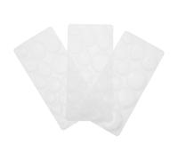 COHEALI 3 Pièces Moule Silicone Époxy pour Pendentifs en Résine Formes Cœur, Lune, Ovale et Rond, Impressions Détaillées, Réutilisable pour Décorations Artisanales DIY