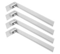 COHEALI 4 Pièces Pousseur de Distributeur Automatique pour Canettes, Rail | PET Réglable, Compatible Rayons de Tailles Variées, pour Commerces, Épiceries et Présentoirs de Produits
