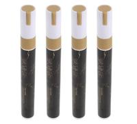 COHEALI 4 Pièces Stylo de Réparation pour Pierre Tombale en Plastique, Étanche, pour Remplissage Précis des Gravures Effacées, pour Entretien Extérieur de Roche et Monuments