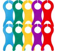 COHEALI 40 Bobines de Fil à Tisser en Plastique Multicolores, Grandes Bobines pour Tricot et Couture, Outil à Tricoter Diy, Organisateur de Fil Pratique pour Loisirs Créatifs