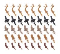 COHEALI 40 Pièces Poignée de Citrouille Facile à Installer et Fixation Stable en Plastique Accessoire pour Créer une Ambiance Festive Lors des Fêtes Plusieurs styles pour Décoration Diy