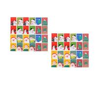 COHEALI 48 Pièces Carnet de Poche de Noël, Cahier Léger et Portable en | Motif Festif, Style Mignon et Créatif, Format Compact pour Notes, Usage Scolaire ou Bureau, Lot Aléatoire Style Aléatoire