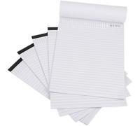 COHEALI 5 Pièces Bloc-notes A4 Détachable, Carnet de Bureau Blanc | Papier, Format Portable, Compatible Planning Mensuel et Suivi des Dépenses, pour Bureau et Voyage