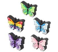 COHEALI 5 pièces Lot de Bouchons Aiguilles Tricoter Silicone Colorés Embouts Couvre-Pointe Antidérapants pour Pointes Aiguilles Accessoires Pratiques pour Tricot Crochet et DIY