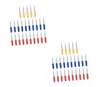 COHEALI 50 Pièces 30 45 Traceur de découpe Machine de découpe de Lettrage Vinyle de découpe de Traceur Lame de Lettrage Machine de découpe générale Lame de Cutter Couteau à Graver