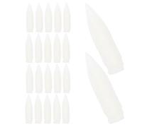 COHEALI 50 Pièces Pointe de Rechange Souple pour Marqueur Acrylique Compatible pour Dessin Précis et Travaux Artistiques Matériau et Flexible