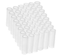 COHEALI 50 Pièces Protecteurs de Chaîne à Perles en Plastique Légers pour Bijoux et Porte-clés, Fermoirs Sécurisés Polyvalents Adaptés aux Aventures en Plein Air