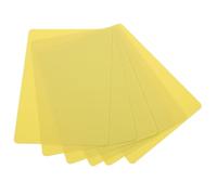 COHEALI 6 Pièces Étiquettes Prix Plastique Double Face Imperméables Effaçables pour Supermarché et Bureau Support Affichage Réutilisable et Visible des Deux Côtés