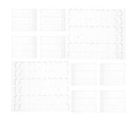 COHEALI 600 Pastilles Adhésives Double Face Transparentes Pâte Adhésive Repositionnable pour Affiches et Décorations 60 Grains X 10 Feuilles Fixation Forte sans Trace Usage Domestique