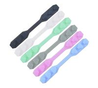 COHEALI 6pièces Bandeau Extension De Masque De Attaches De Masque Vert Bleu Noir Blanc Rose Accessoires Pratiques Pour Éviter Les Douleurs Aux Oreilles