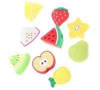 COHEALI 9 pièces Protecteur Câble Charge Mignon PVC Étui Fruité Anti-Casse et Anti-déchirure Pastèque Pomme Kiwi Fraise Ananas Pitaya Poire Carambole Citron