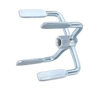 COHEALI Accessoire de Malaxeur à Béton pour Perceuse Tête de Mélange à Double Pale en Alliage d'Aluminium Robuste Palette de Malaxage pour Mortier Outil Portable pour Chantier de