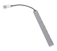 COHEALI Adaptateur Hub USB 3.0 7 Ports Haute Vitesse pour Ordinateur Portable, Gris, Rallonge Multiport USB Plug-and-Play, Compatible Disque Dur, Souris, Clavier, Usage Bureautique Et Multimédia