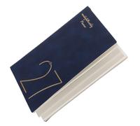 COHEALI Agenda Planification Flexible et Suivi des Objectifs en Papier Bleu A5 2027 Style Minimaliste Moderne pour Usage Scolaire et Bureau