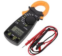 COHEALI Ampèremètre Numérique Portable Haute Précision Pince, Multimètre Digital Ohmmètre pour Mesure Ac Dc, Design Plastique Robuste, pour Test Électrique Professionnel