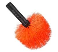 COHEALI Balai Dépoussiérant en Plastique Orange, Tête de Toile d'Araignée Petit Format, Rangement Pratique pour Usage Domestique