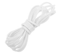 COHEALI Bande D’étanchéité en Silicone Alimentaire 5 Mètres, Joint Réutilisable pour Couvercle de Boîte à Lunch et Bento, Anneau Anti-fuite Blanc 4x6 Mm, Compatible Micro-ondes