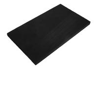COHEALI Base en Bois pour Flacons D’arôme, Support Décoratif Noir | Bois Rustique à Grain , Bords Arrondis, pour Évier et Comptoir Minimaliste