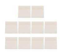 COHEALI Blocs-notes Adhésifs Pet Transparents, 500 Feuilles, 10 Carnets