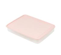 COHEALI Boîte de Rangement pour Œufs Rose en Pp Grille, Antichoc et Préserve la Fraîcheur, Porte-œufs pour Réfrigérateur Domestique