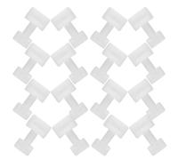 COHEALI Boucles de Moule en Plastique Blanc pour Jardinière et Colonne Romaine, Minimisant L'adhérence du Ciment, pour Projets de Construction et DIY