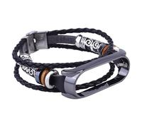 COHEALI Bracelet de Remplacement Perles Métalliques Rétro pour Bracelet Connecté Ethnique Léger et Adapté Aux Poignets Cadeau pour Hommes et Femmes